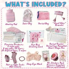 First Period Kit for Girls 9-12